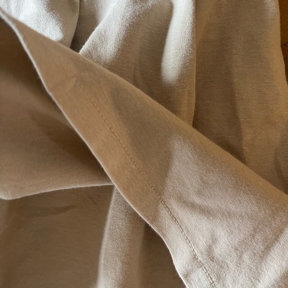 Gap Skirt Girls Size Xl 12 cotton pleated school uniform tan side zip adult Sm - Picture 5 of 9